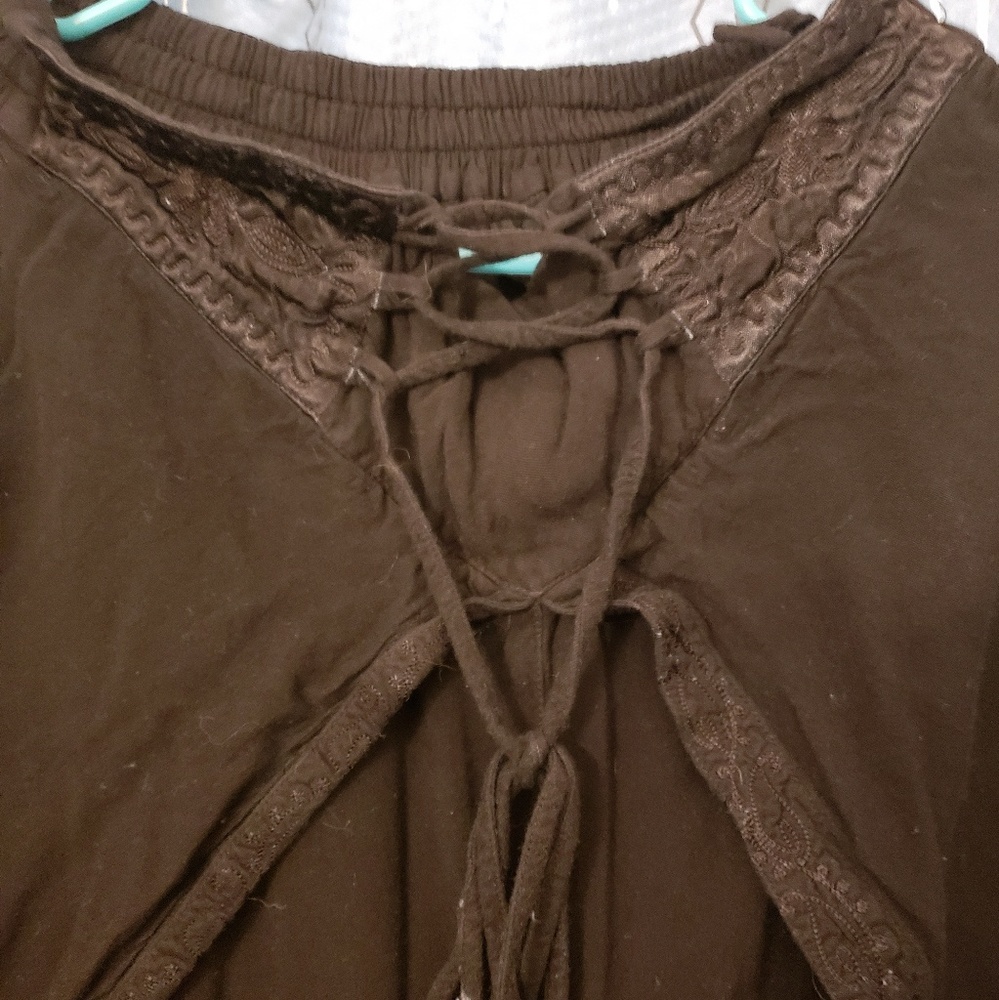 Holy Clothing side split pants